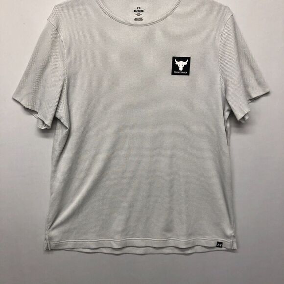 Under Armour Men Fitted Project Rock T-Shirt Tee Size Extra Large B264 -26 - Picture 9 of 12